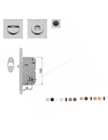 Ring SD226 Sliding door handle set with thumbturn and lock Dnd