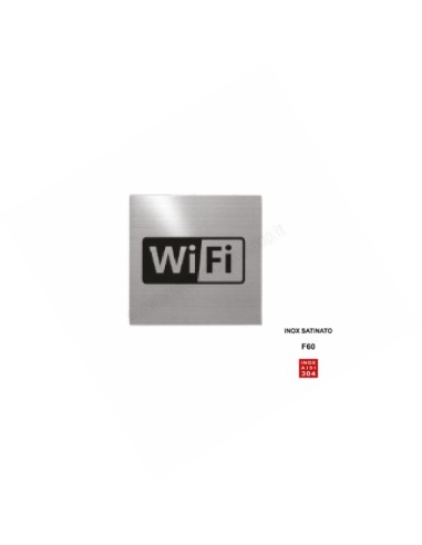 Pictogram "Wi-Fi" Art. 3806 Inox Fimet