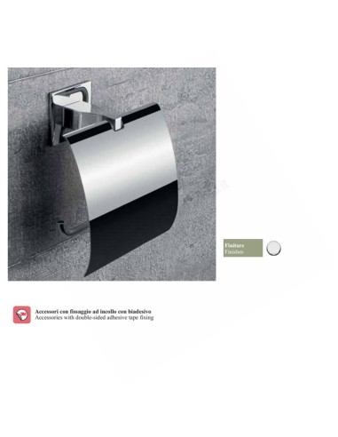 B2991 Paper Holder with cover Bathroom Line Forever Colombo Design