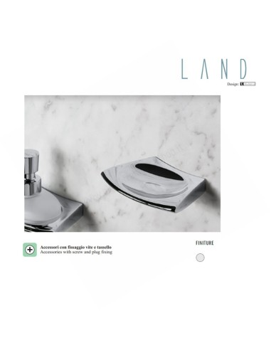 B2801 Soap Dish Holder Land Bathroom Line Colombo Design