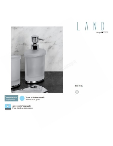 B9319 Standing Soap dispenser Land Bathroom Line Colombo Design