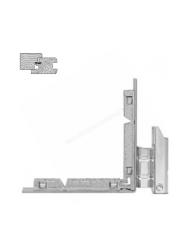 AGB Artech Corner hinge for aluminium transom A50903.34