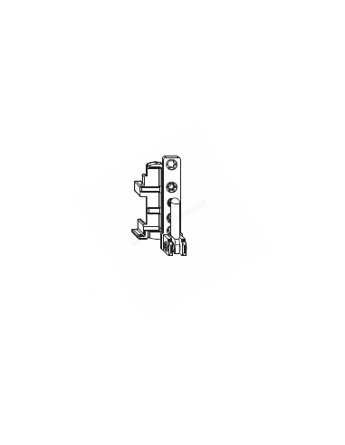 Maico hinge support DT130 right and left cod.52703