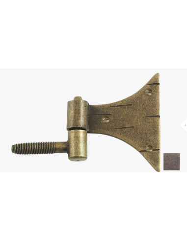 Il Forgiato Iron hinge with screw pivot FF 283.V