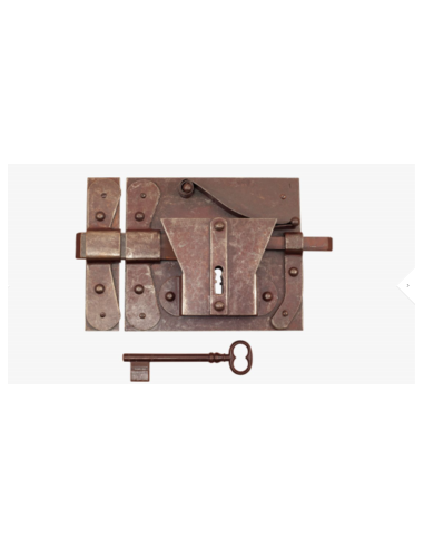 Il Forgiato Iron Door lock with coded key FS 192