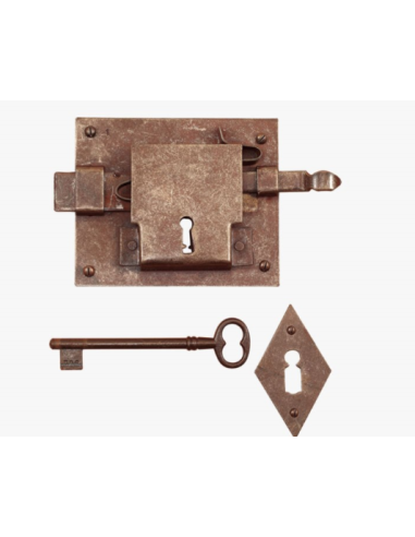 Il Forgiato Iron Door lock with coded key FS 190