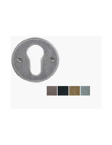 Il Forgiato Round hole escutcheon normal and cylinder key hole FB 711/712