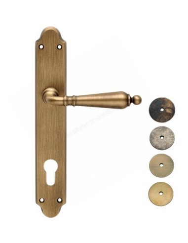 Florenzia Handle with Plate for Inner Doors Line Calì