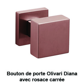 Bouton Diana pour porte de marque Olivari