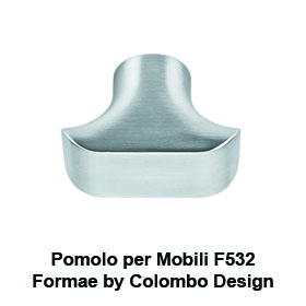 Pomolo per mobile F532 FORMAE Colombo Design - 5.90EUR : Alfa Ferramenta Shop Ferramenta Salerno