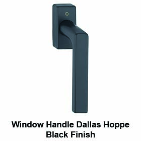 window handles dk hoppe black